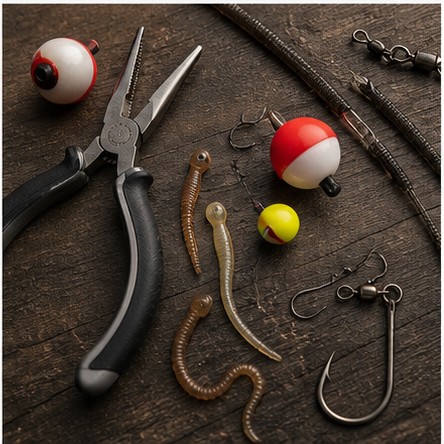 Bank fishing setup context